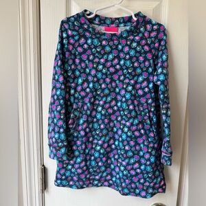 Lilly Pulitzer Mini Beach Comber Dress in Navy Spotted in the Wild